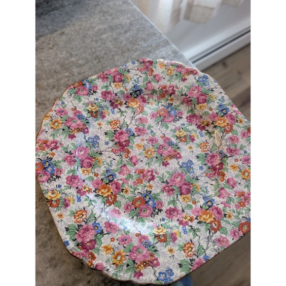 Lord Nelson Ware Other - Lord Nelson Ware MARINA‎ (Chintz) Square 9" Plate